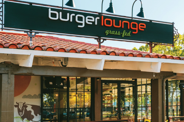 Burger Lounge front entrance