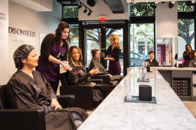 Madison Reed salon artists at work